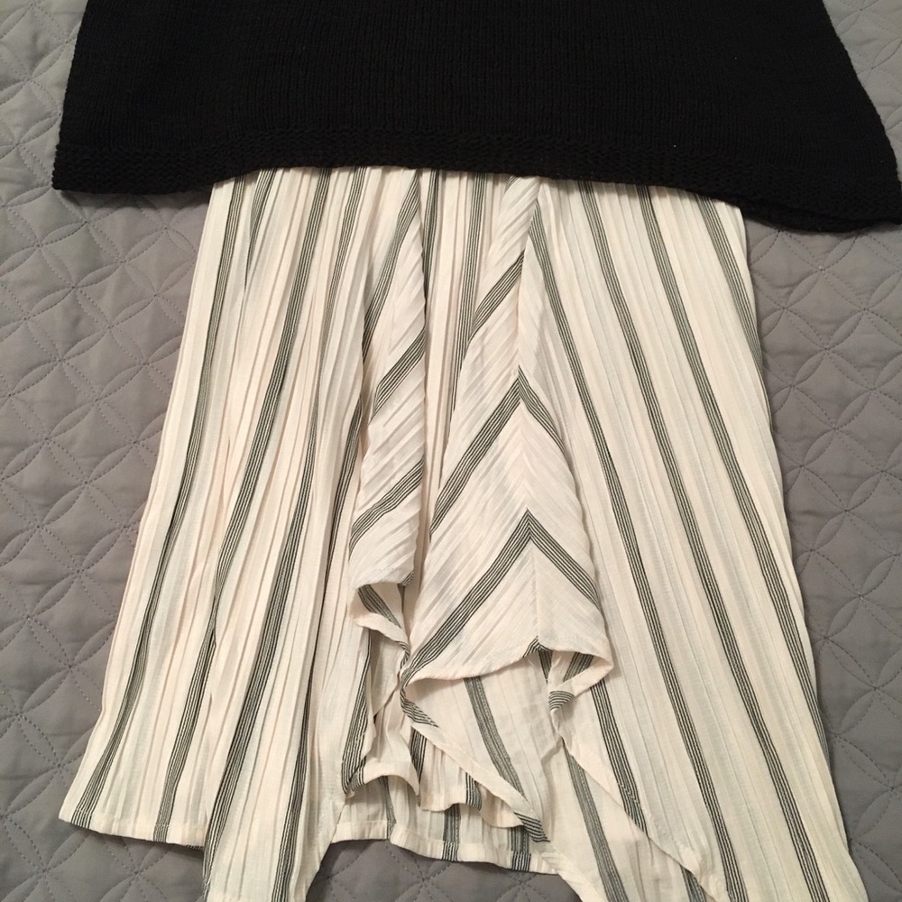 Beautiful striped flowing skirt